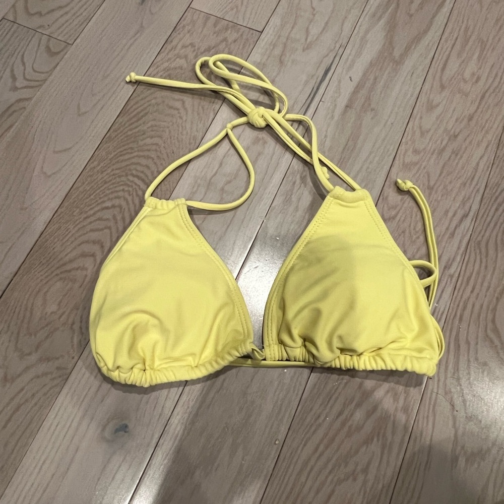 Target Yellow Bikini Top